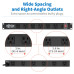 Tripp Lite RS-1215-RA power distribution unit (PDU) 1U Black