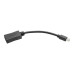 Tripp Lite P139-06N-DP4K6B Keyspan Mini DisplayPort to DisplayPort Adapter, 4K 60 Hz, Black (M/F), 6-in. (15.24 cm)