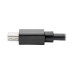 Tripp Lite P139-06N-DP4K6B Keyspan Mini DisplayPort to DisplayPort Adapter, 4K 60 Hz, Black (M/F), 6-in. (15.24 cm)