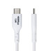 StarTech.com 3ft (91cm) USB-A to USB-C Charging Cable, Charge & Sync, 3A, USB 2.0, TPE Jacket - White USB Charging Cord