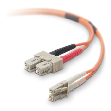 Belkin 2m LC / SC fibre optic cable OFC Orange