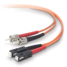 Belkin 10m ST - SC fibre optic cable OFC Orange
