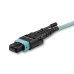StarTech.com 10m (30ft) MTP(F)/PC to MTP(F)/PC OM3 Multimode Fiber Optic Cable, 12F Type-A, OFNP, 50/125µm LOMMF, 40G Networks, Low Insertion Loss, MPO Fiber Patch Cord