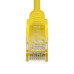 StarTech.com 15ft Yellow Slim CAT6 Ethernet Cable, Snagless, 100W PoE, UTP, LSZH, 28AWG Pure Bare Copper Wire, Slim RJ45 Network Patch Cord w/Strain Reliefs, Fluke Tested