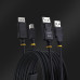 StarTech.com 6ft (1.8m) DisplayPort and USB 5Gbps KVM Cable, 4K 60Hz, DP 1.2 and USB Combo Cable for KVM Switches