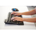 Kensington MK7500F QuietType Pro keyboard Home/Office USB + RF Wireless + Bluetooth QWERTY US English Aluminium, Black