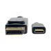 Tripp Lite U444-006-DP USB-C to DisplayPort Active Adapter Cable (M/M), 4K 60 Hz, 6 ft. (1.8 m)