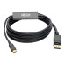 Tripp Lite U444-006-DP USB-C to DisplayPort Active Adapter Cable (M/M), 4K 60 Hz, 6 ft. (1.8 m)