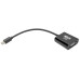 Tripp Lite P137-06N-VGAB Keyspan Mini DisplayPort to Active VGA Adapter, Video Converter (M/F), Black, 6-in. (15.24 cm)