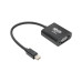 Tripp Lite P137-06N-VGAV2B Keyspan Mini DisplayPort to Active VGA Adapter, Video Converter, DP1.2, (M/F), Black, 6-in. (15.24 cm)