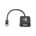 Tripp Lite P137-06N-VGAV2B Keyspan Mini DisplayPort to Active VGA Adapter, Video Converter, DP1.2, (M/F), Black, 6-in. (15.24 cm)