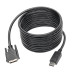 Tripp Lite P581-015 DisplayPort to DVI Adapter Cable (DP with Latches to DVI-D Single Link M/M), 15 ft. (4.6 m)