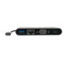 Tripp Lite U444-06N-HV4GUB USB-C Multiport Adapter - 4K HDMI, VGA, USB-A, GbE, HDCP, Black
