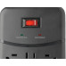 Tripp Lite Protect It! 12-Outlet Surge Protector - 8 ft. Cord, 4320 Joules, Tel/Modem/Coax Protection, 2 USB Ports, Black