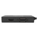 Tripp Lite P137-06N-HDVK6B Keyspan Mini DisplayPort to VGA/DVI/HDMI All-in-One Video Converter Adapter, 4K 60 Hz HDMI, DP 1.2, Black, 6 in.
