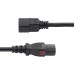 StarTech.com 10ft (3m) Power Extension Cord, PDU Style IEC 60320 C14 to Locking IEC 60320 C13, PDU Power Cord, 10A 250V, 18AWG, Power Extension Cable - UL Listed Components