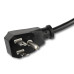 StarTech.com 10ft (3m) Computer Power Cord, Flat NEMA 5-15P to C13, 10A 125V, 18AWG, Black Replacement AC Power Cord, Printer Power Cord, PC Power Supply Cable, Monitor Power Cable - UL Listed