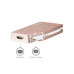 StarTech.com USB C Multiport Video Adapter with HDMI, VGA, Mini DisplayPort or DVI - USB Type C Monitor Adapter to HDMI 1.4 or mDP 1.2 (4K) - VGA or DVI (1080p) - Rose Gold Aluminum