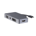StarTech.com USB C Multiport Video Adapter with HDMI, VGA, Mini DisplayPort or DVI - USB Type C Monitor Adapter to HDMI 1.4 or mDP 1.2 (4K) - VGA or DVI (1080p) - Space Gray Aluminum