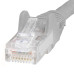 StarTech.com 10ft CAT6 Cable - Gray CAT6 Ethernet Cable - Gigabit Ethernet Wire - 650MHz 100W PoE RJ45 UTP CAT 6 Network/Patch Cord Snagless - Fluke Tested/Wiring is UL Certified/TIA