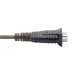 Tripp Lite U209-30N-IND USB to RS485/RS422 FTDI Serial Adapter Cable with COM Retention (USB-A to DB9 M/M), 30-in. (76.2 cm)