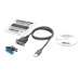 Tripp Lite U209-30N-IND USB to RS485/RS422 FTDI Serial Adapter Cable with COM Retention (USB-A to DB9 M/M), 30-in. (76.2 cm)