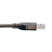 Tripp Lite U209-30N-IND USB to RS485/RS422 FTDI Serial Adapter Cable with COM Retention (USB-A to DB9 M/M), 30-in. (76.2 cm)