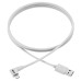 Tripp Lite M100-003-LRA-WH USB-A to Right-Angle Lightning Sync/Charge Cable, MFi Certified - White, M/M, USB 2.0, 3 ft. (0.91 m)