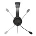 Kensington K97603WW headphones/headset Wired Head-band Calls/Music Black