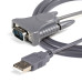 StarTech.com USB to RS232 DB9/DB25 Serial Adapter Cable - M/M