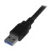 StarTech.com 6 ft Black SuperSpeed USB 3.0 Cable A to A - M/M