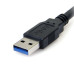 StarTech.com 10 ft Black SuperSpeed USB 3.0 Cable A to B - M/M