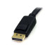 StarTech.com 6ft 4-in-1 USB DisplayPort KVM Switch Cable w/ Audio & Microphone
