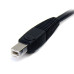 StarTech.com 6ft 4-in-1 USB DisplayPort KVM Switch Cable w/ Audio & Microphone