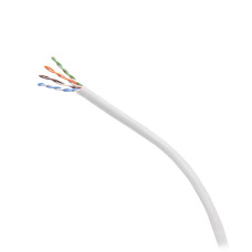 C2G 1000ft (304.8m) TAA-Compliant Cat6 Bulk Unshielded (UTP) Ethernet Network Cable with Solid Conductors-Plenum CMP-Rated - White