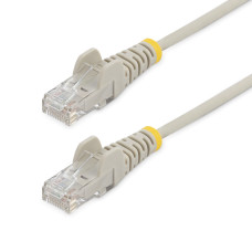 StarTech.com 10 ft. CAT6 Ethernet Cable - Slim - Snagless RJ45 Connectors - Gray
