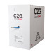 C2G 1000ft (304.8m) TAA-Compliant Cat6a Bulk Unshielded (UTP) Ethernet Network Cable with Solid Conductors-Riser CMR-Rated - Blue