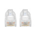 Tripp Lite N201-S10-BL Cat6 Gigabit Snagless Slim UTP Ethernet Cable (RJ45 M/M), PoE, Blue, 10 ft. (3.05 m)
