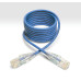 Tripp Lite N201-S07-BL Cat6 Gigabit Snagless Slim UTP Ethernet Cable (RJ45 M/M), PoE, Blue, 7 ft. (2.13 m)