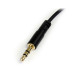 StarTech.com 1 ft Slim 3.5mm to Right Angle Stereo Audio Cable - M/M