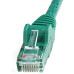StarTech.com 100ft CAT6 Cable - Green CAT6 Ethernet Cable - Gigabit Ethernet Wire - 650MHz 100W PoE RJ45 UTP CAT 6 Network/Patch Cord Snagless - Fluke Tested/Wiring is UL Certified/TIA