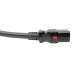 Tripp Lite P036-L06 Power Extension Cord, Locking C19 to C20 - Heavy-Duty, 20A, 100-250V, 12 AWG, 6 ft. (1.83 m), Black