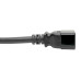 Tripp Lite P036-L06 Power Extension Cord, Locking C19 to C20 - Heavy-Duty, 20A, 100-250V, 12 AWG, 6 ft. (1.83 m), Black