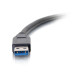 C2G 28833 USB cable 3.048 m USB 3.2 Gen 1 (3.1 Gen 1) USB C USB A Black