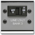 Tripp Lite 10kW 3-Phase PDU, Vertical, Switched, 0U, 24 IEC C13, 6 IEC C19 to L21-30P - 6 ft. Cord, LX Platform, TAA