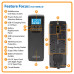 Tripp Lite Line Interactive UPS with USB and 10 Outlets - 120V, 1300VA, 720W, 50/60 Hz, AVR, ECO Series, ENERGY STAR