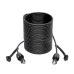 Tripp Lite N206-PC23-IND Industrial Cat5e/Cat6 STP Ethernet Cable - RJ45 M/M, CMX Outdoor, IP68, 26 AWG, TAA, 23 ft. (7.01 m)