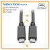 Tripp Lite U420-C06 USB-C Cable (M/M) - USB 3.2, Gen 1 (5 Gbps), USB-IF certified, Thunderbolt 3 Compatible, 6 ft. (1.83 m)