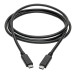 Tripp Lite U420-C06 USB-C Cable (M/M) - USB 3.2, Gen 1 (5 Gbps), USB-IF certified, Thunderbolt 3 Compatible, 6 ft. (1.83 m)