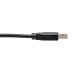 Tripp Lite U428-003-CRA USB-C to USB-A Cable (M/M), Right-Angle C, USB 3.2 Gen 1 (5 Gbps), Thunderbolt 3 Compatible, 3 ft. (0.91 m)